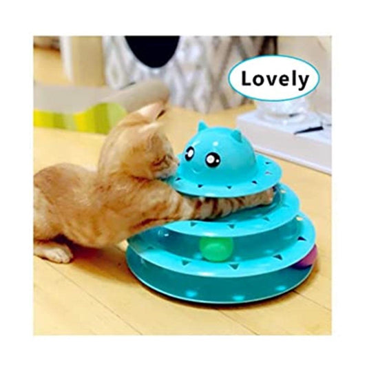 UPSKY Circular Turntable Cat Toy